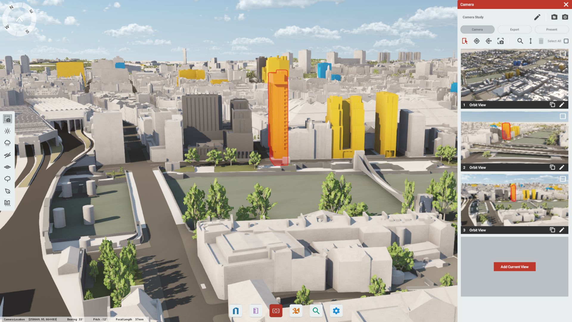 3D Model of Glasgow & Digital Twin for Urban Planning & Design